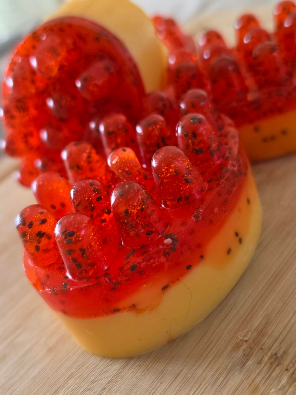 🥭🍓 SAVON DE MASSAGE MANGUE-FRAISE 🍓🥭
